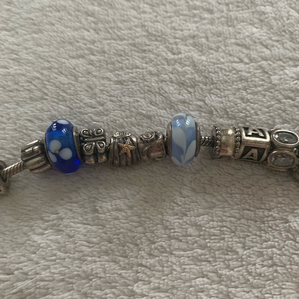 Pandora bracelet and 14 charms - Picture 3 of 4
